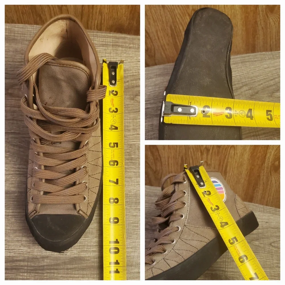 Fronteer‎ Super Gratton rock climbing Sneaker Shoes Men's Size 7 Brown
